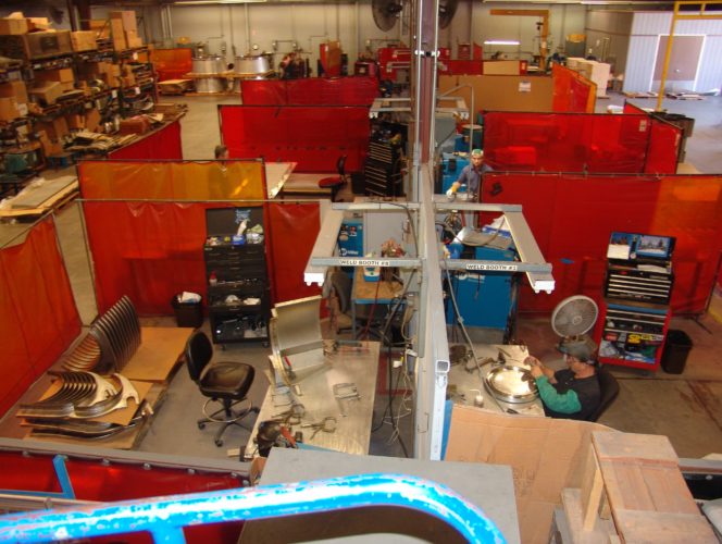 Weldmac has a large weldshop. This affords us a high level of in-house capability to handle most any job regardless or size or complexity.